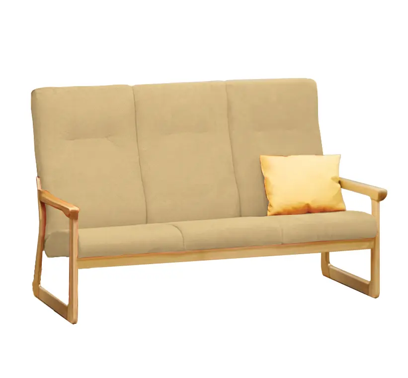 BE - 3 trojkřeslo, koženka ROXA 3.10 - koženka kávová